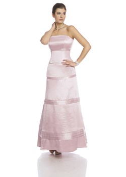 Sukienka FSU073 RÓŻOWY JASNY ze sklepu fokus.pl w kategorii Sukienki - zdjęcie 142768340