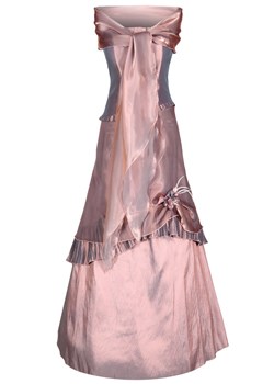 Sukienka FSU076 MIEDZIANO-RÓŻOWY ze sklepu fokus.pl w kategorii Sukienki - zdjęcie 142768342