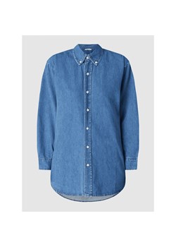Bluzka jeansowa o kroju oversized z obniżonymi ramionami model ‘Resa’ ze sklepu Peek&Cloppenburg  w kategorii Koszule damskie - zdjęcie 142772382