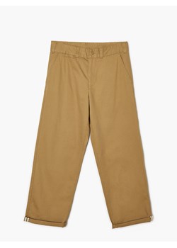 Cropp - Spodnie loose chino - beżowy ze sklepu Cropp w kategorii Spodnie męskie - zdjęcie 142837001