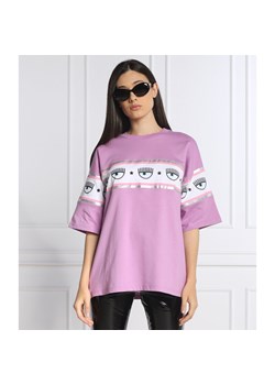 Chiara Ferragni T-shirt | Regular Fit ze sklepu Gomez Fashion Store w kategorii Bluzki damskie - zdjęcie 142841730