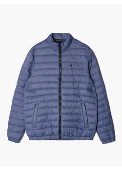 Cropp - Niebieska pikowana kurtka - Niebieski ze sklepu Cropp w kategorii Kurtki męskie - zdjęcie 142845242