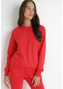 Czerwone Spodnie Pirano ze sklepu Born2be Odzież w kategorii Spodnie damskie - zdjęcie 142852791