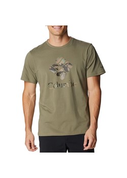 Koszulka Columbia Rapid Ridge Graphic 1888813397 - zielona ze sklepu streetstyle24.pl w kategorii T-shirty męskie - zdjęcie 142864650