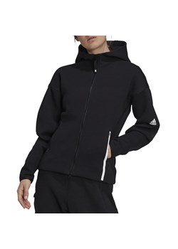 Bluza adidas Z.N.E. Sportswear Hoodie GT9759 - czarna ze sklepu streetstyle24.pl w kategorii Bluzy damskie - zdjęcie 142864654