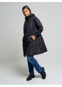 Płaszcz damski przeciwdeszczowy czarny Anitana 906 ze sklepu Big Star w kategorii Płaszcze damskie - zdjęcie 142907783