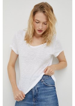 American Vintage t-shirt damski kolor biały ze sklepu ANSWEAR.com w kategorii Bluzki damskie - zdjęcie 142939644