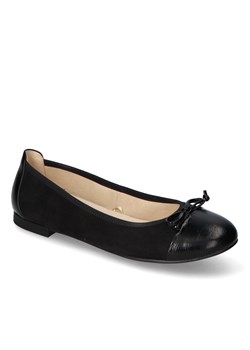 Baleriny Caprice 9-22105-28/019 Czarne ze sklepu Arturo-obuwie w kategorii Balerinki - zdjęcie 142996683