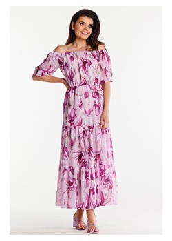Sukienka w kolorze różowym ze wzorem ze sklepu Limango Polska w kategorii Sukienki - zdjęcie 143060392