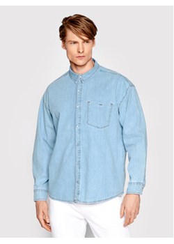 Americanos Koszula jeansowa Unisex Michigan Niebieski Oversize ze sklepu Modivo_marki_wlasne w kategorii Koszule damskie - zdjęcie 143229812