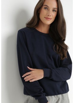 Granatowa Bluza Sotear ze sklepu Born2be Odzież w kategorii Bluzy damskie - zdjęcie 143270384