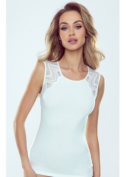 Biała koszulka damska podkoszulek Avril, Kolor biały, Rozmiar S, Eldar ze sklepu Intymna w kategorii Podkoszulki i halki - zdjęcie 143270683