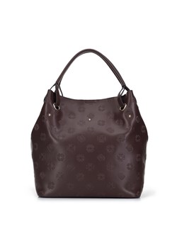 Torebka worek ze skóry w monogram ze sklepu WITTCHEN w kategorii Torby Shopper bag - zdjęcie 143314372