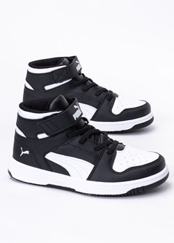 Sneakersy dziecięce czarne Puma Rebound Layup Sl V PS ze sklepu Sneaker Peeker w kategorii Buty sportowe dziecięce - zdjęcie 143344183