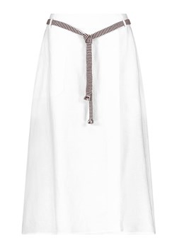 Lniana spódnica w kolorze białym ze sklepu Limango Polska w kategorii Spódnice - zdjęcie 143376691