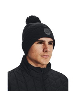 Męska czapka zimowa UNDER ARMOUR UA Driver Pom - czarna ze sklepu Sportstylestory.com w kategorii Czapki zimowe męskie - zdjęcie 143393984
