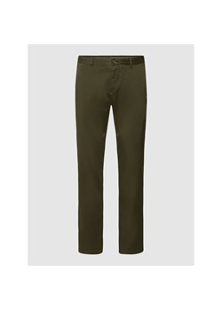 Spodnie z aplikacją z logo ze sklepu Peek&Cloppenburg  w kategorii Spodnie męskie - zdjęcie 143426973