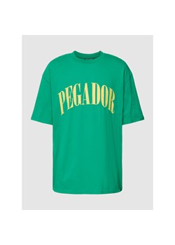 T-shirt z nadrukiem z logo ze sklepu Peek&Cloppenburg  w kategorii T-shirty męskie - zdjęcie 143453342