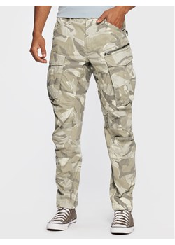 G-Star Raw Spodnie materiałowe Rovic D02190-C313-D212 Beżowy Regular Fit ze sklepu MODIVO w kategorii Spodnie męskie - zdjęcie 143501511