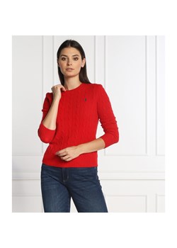 POLO RALPH LAUREN Wełniany sweter | Regular Fit | z dodatkiem kaszmiru ze sklepu Gomez Fashion Store w kategorii Swetry damskie - zdjęcie 143525793
