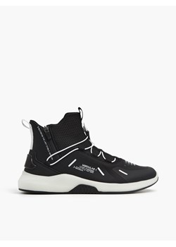 Cropp - Czarno-białe sneakersy Modular - czarny ze sklepu Cropp w kategorii Buty sportowe męskie - zdjęcie 143531144