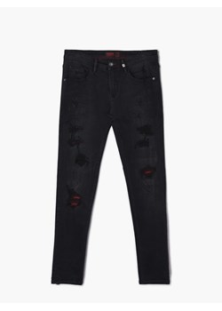 Cropp - Czarne jeansy skinny - czarny ze sklepu Cropp w kategorii Jeansy męskie - zdjęcie 143531162