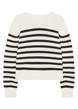 Sweter w kolorze biało-granatowym ze sklepu Limango Polska w kategorii Swetry damskie - zdjęcie 143558810