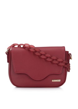 Damska torebka z łańcuszkiem z tworzywa czerwona ze sklepu WITTCHEN w kategorii Listonoszki - zdjęcie 143584790