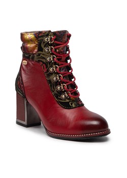 Botki LAURA VITA - Kacio 08 SL9118-8 Rouge ze sklepu eobuwie.pl w kategorii Botki - zdjęcie 143611330