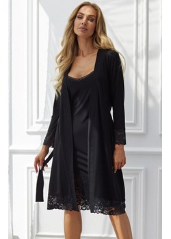 Grace szlafrok damski, Kolor czarny, Rozmiar XL, Unikat ze sklepu Intymna w kategorii Szlafroki damskie - zdjęcie 143611710