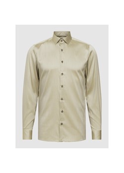 Koszula biznesowa o kroju body fit z fakturowanym wzorem model ‘Modern’ ze sklepu Peek&Cloppenburg  w kategorii Koszule męskie - zdjęcie 143628863