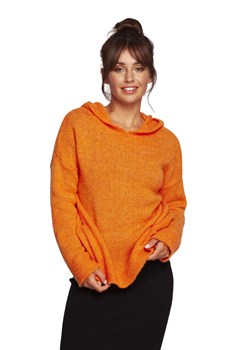 Sweter Damski Model BK085 Light Orange (L/XL) ze sklepu DobraKiecka w kategorii Swetry damskie - zdjęcie 143637050
