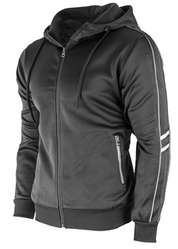 Bluza męska HW2252 czarna ze sklepu Risardi w kategorii Bluzy męskie - zdjęcie 143659952
