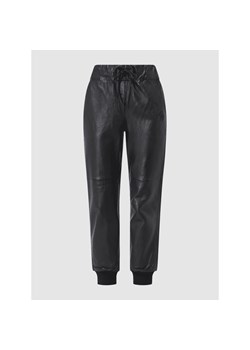 Spodnie skórzane z elastycznym pasem model ‘Perfect Match’ ze sklepu Peek&Cloppenburg  w kategorii Spodnie damskie - zdjęcie 143666802