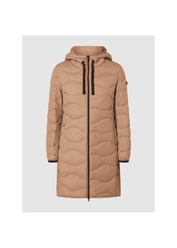 Płaszcz pikowany z kapturem ze sklepu Peek&Cloppenburg  w kategorii Płaszcze damskie - zdjęcie 143666814