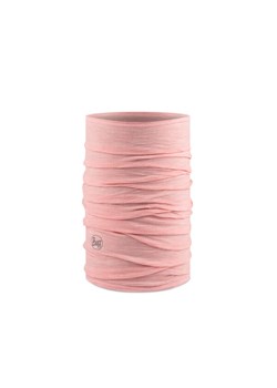 Damski komin BUFF MERINO LIGHTWEIGHT MULTISTRIPES - różowy ze sklepu Sportstylestory.com w kategorii Szaliki i chusty damskie - zdjęcie 143669904