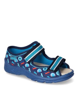 Sandały Kapcie dziecięce Befado 869X165 Niebieskie ze sklepu Arturo-obuwie w kategorii Kapcie dziecięce - zdjęcie 143709074