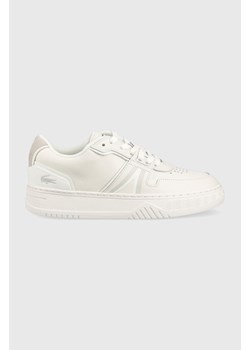 Lacoste sneakersy skórzane L001 kolor biały ze sklepu ANSWEAR.com w kategorii Buty sportowe damskie - zdjęcie 143749250