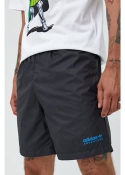 adidas Originals szorty męskie kolor czarny ze sklepu ANSWEAR.com w kategorii Spodenki męskie - zdjęcie 143749511