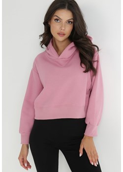 Różowa Bluza z Kapturem Kilinoron ze sklepu Born2be Odzież w kategorii Bluzy damskie - zdjęcie 143752520