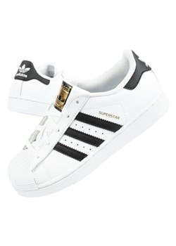Buty sportowe adidas Superstar W BA8378 białe czarne ze sklepu ButyModne.pl w kategorii Buty sportowe dziecięce - zdjęcie 143762502