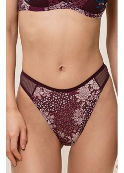 Triumph stringi Lavish Spotlight High Waist 10213117, Kolor śliwkowy, Rozmiar 36, Triumph ze sklepu Intymna w kategorii Majtki damskie - zdjęcie 143779363