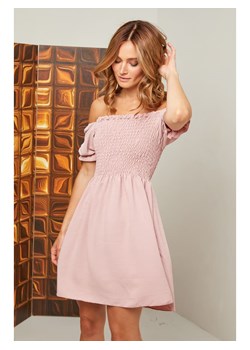 Sukienka "Bianca" w kolorze jasnoróżowym ze sklepu Limango Polska w kategorii Sukienki - zdjęcie 143779474