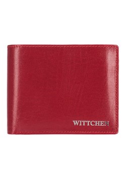 Damski portfel ze skóry niezamykany ze sklepu WITTCHEN w kategorii Portfele damskie - zdjęcie 143783422