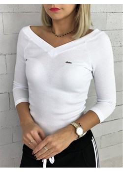 bluzka basic biała uni ze sklepu UBRA w kategorii Bluzki damskie - zdjęcie 144091164
