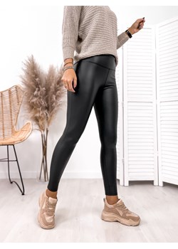 legginsy cesillo czarne l/xl ze sklepu UBRA w kategorii Spodnie damskie - zdjęcie 144091491