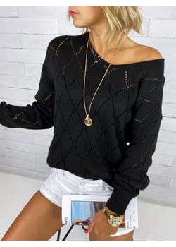 sweter xada czarny one size ze sklepu UBRA w kategorii Swetry damskie - zdjęcie 144092154