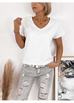 bluzka moi biała one size ze sklepu UBRA w kategorii Bluzki damskie - zdjęcie 144092732