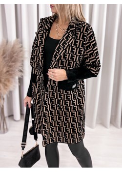 płaszcz alpaka tilia czarny uni ze sklepu UBRA w kategorii Płaszcze damskie - zdjęcie 144097670