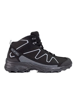 Wysokie sznurowane buty trekkingowe męskie DK czarne ze sklepu ButyModne.pl w kategorii Buty trekkingowe męskie - zdjęcie 144152252